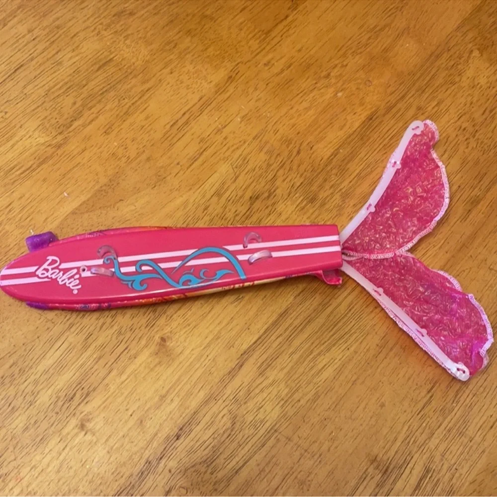 Barbie surfboard/mermaid tail 2011